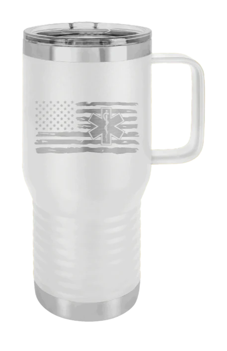 EMS Flag - 20oz Mug Laser Engraved - Image 15