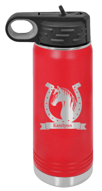Horse Banner - 20oz Mug Laser Engraved - Image 14