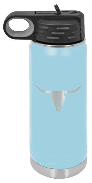 Cow Skull- 20oz Mug Laser Engraved - Image 6