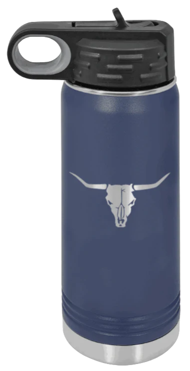 Cow Skull- 20oz Mug Laser Engraved - Image 9