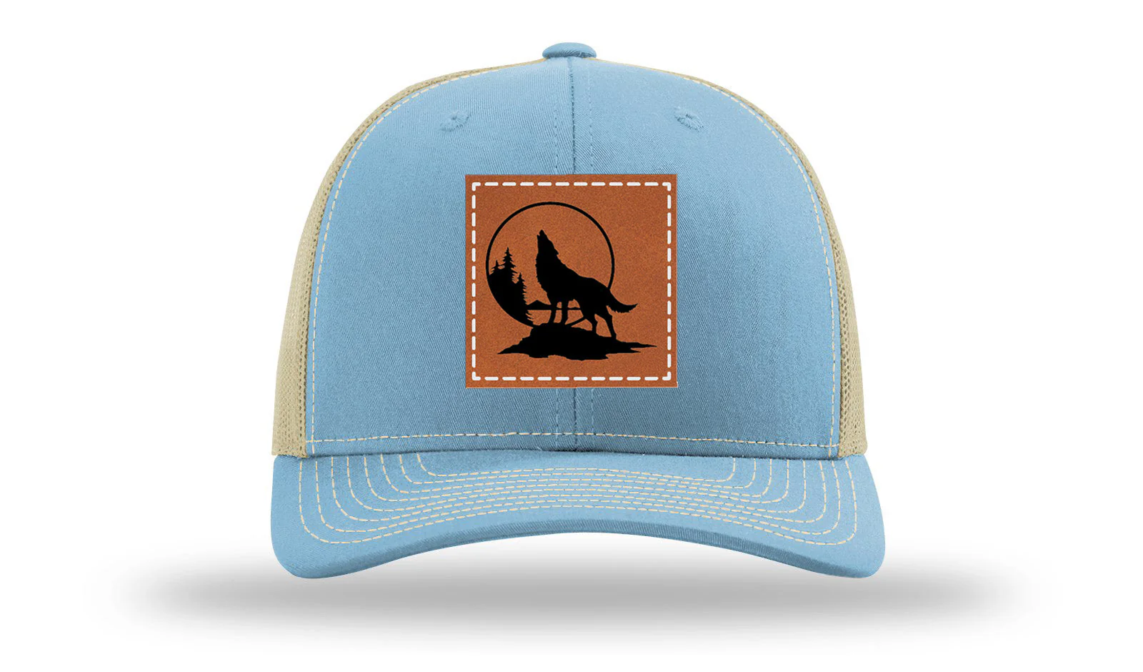 Wolf Leather Patch Richardson 112 Hat - Image 18