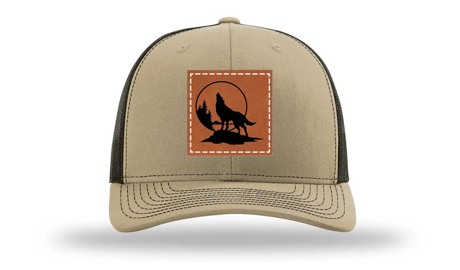 Wolf Leather Patch Richardson 112 Hat - Image 24