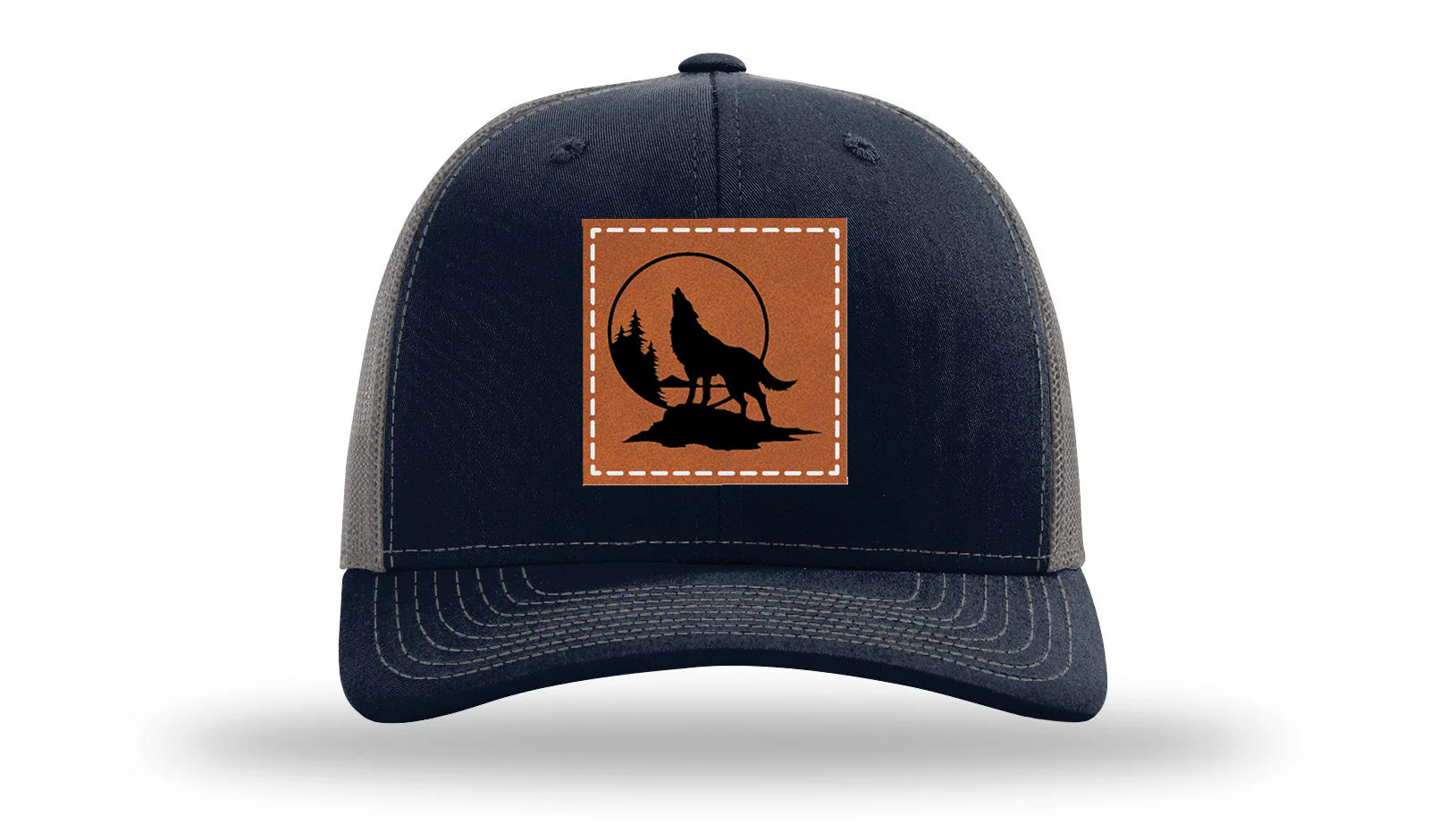 Wolf Leather Patch Richardson 112 Hat - Image 27