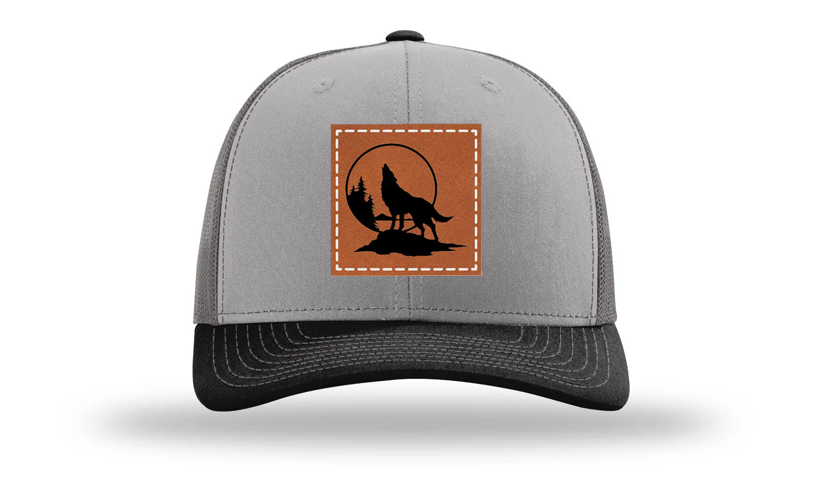 Wolf Leather Patch Richardson 112 Hat - Image 36