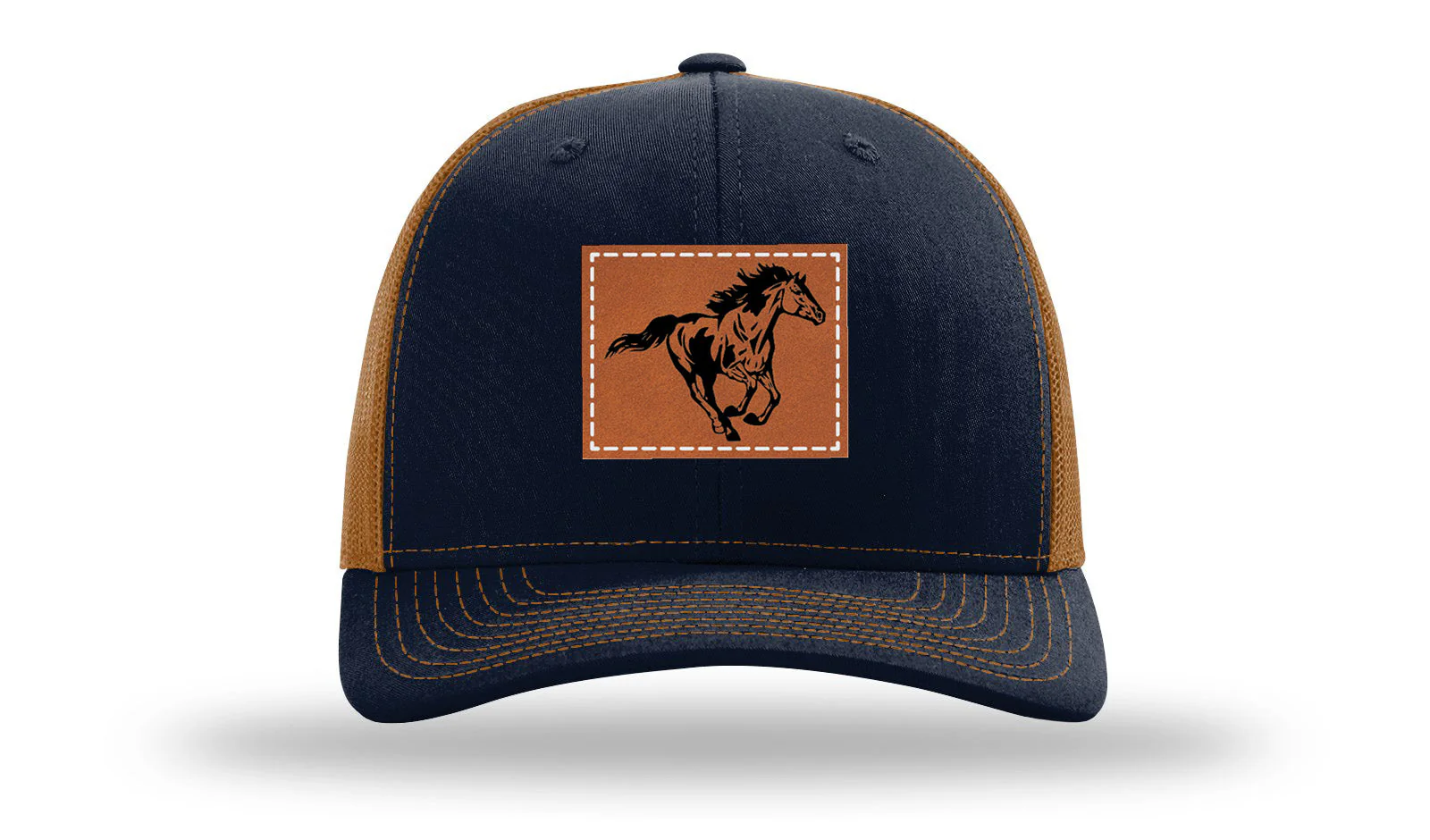 Horse 3 Leather Patch Richardson 112 Hat - Image 26