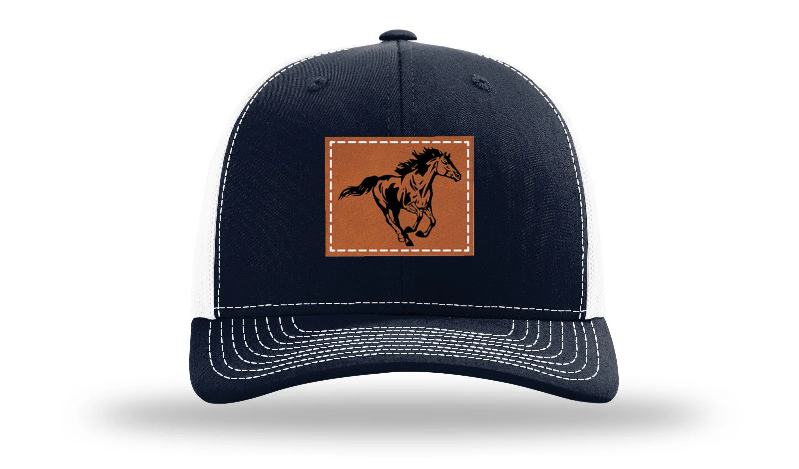 Horse 3 Leather Patch Richardson 112 Hat - Image 29