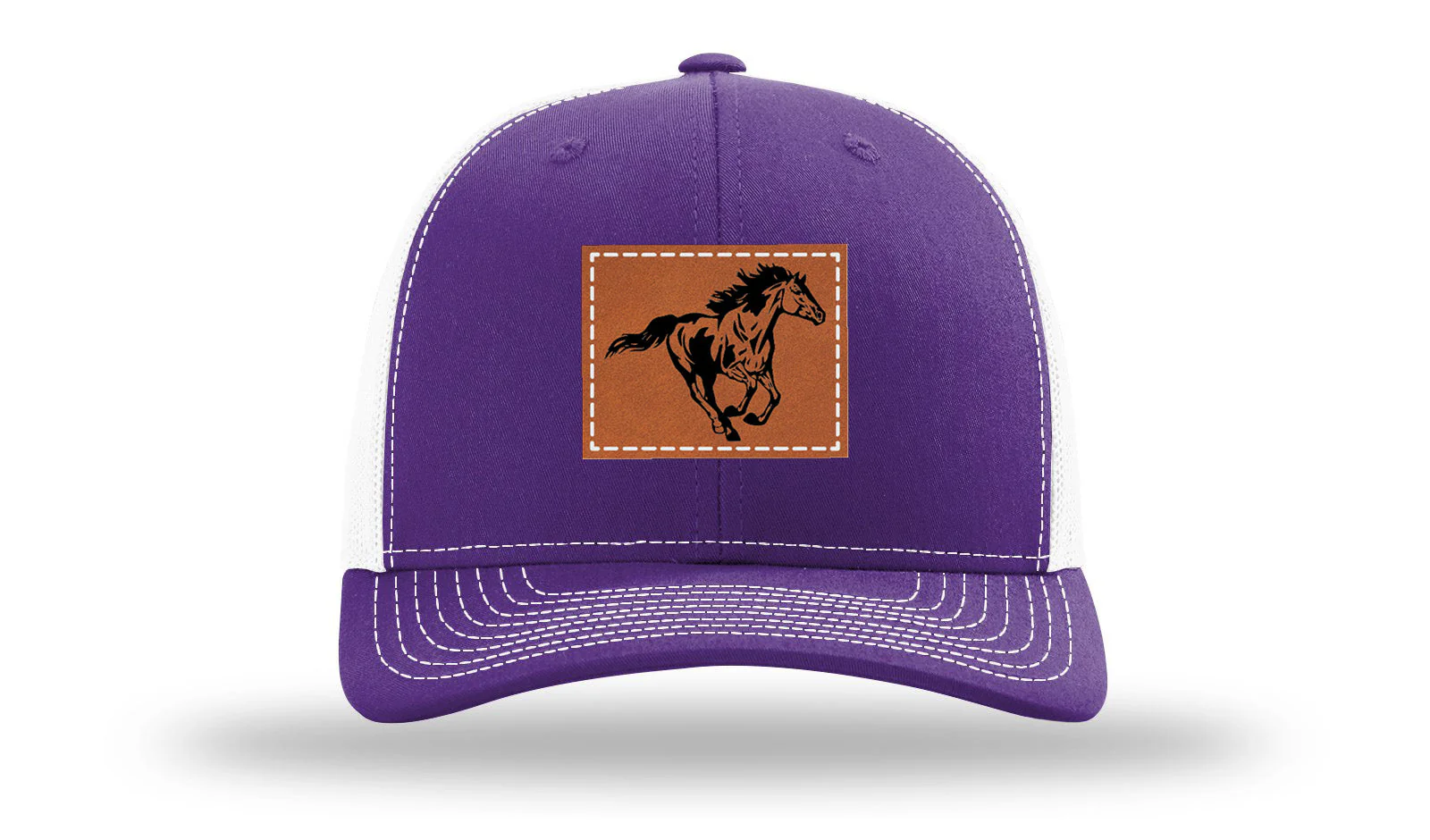 Horse 3 Leather Patch Richardson 112 Hat - Image 30