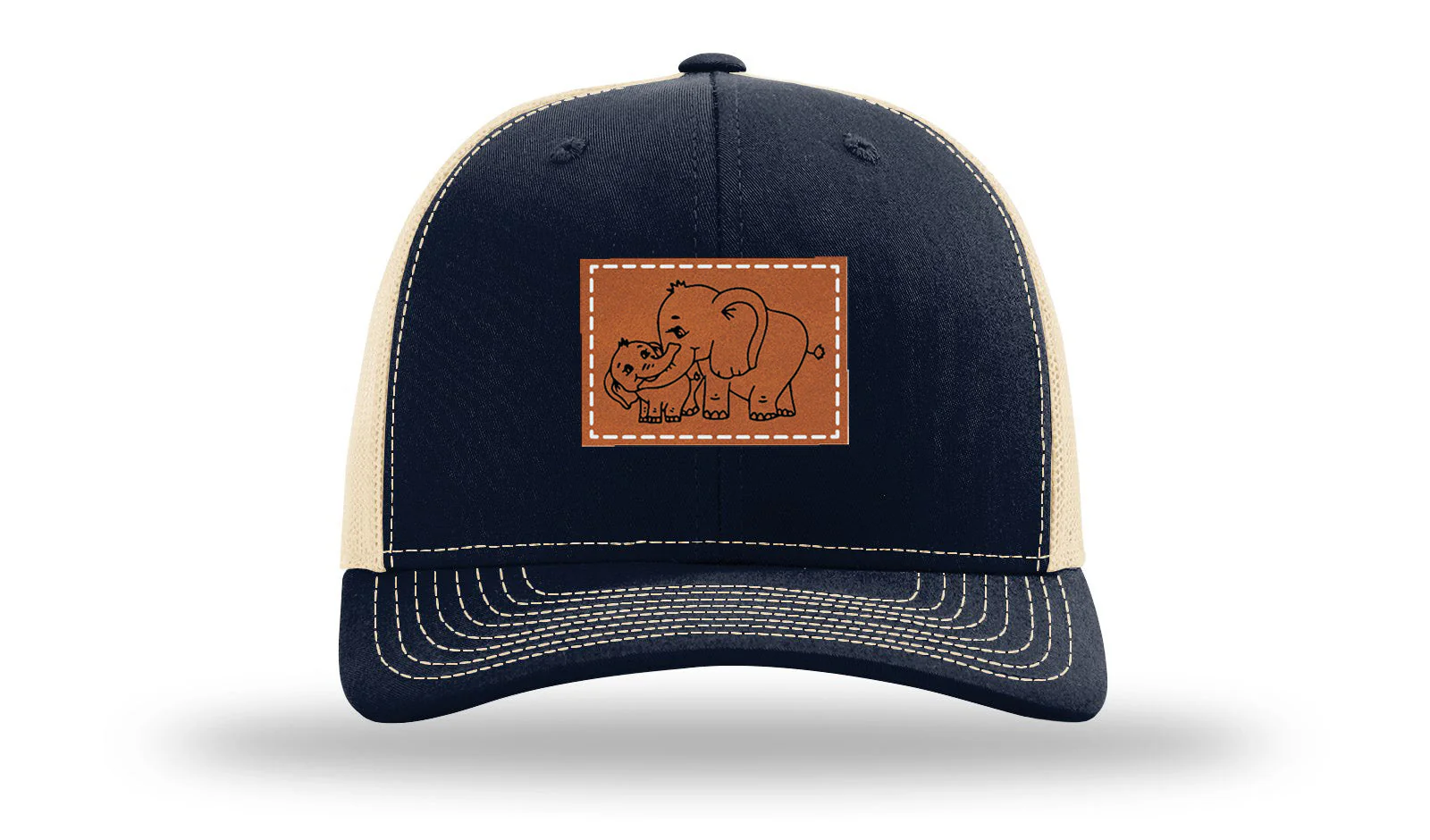 Elephants Leather Patch Richardson 112 Hat - Image 28