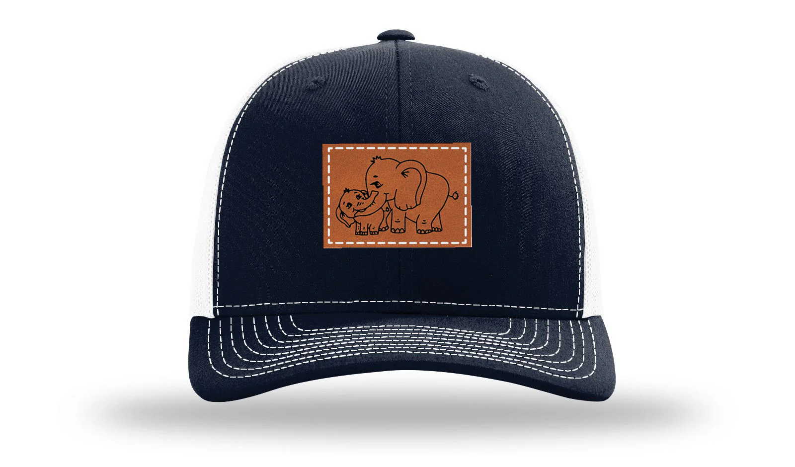 Elephants Leather Patch Richardson 112 Hat - Image 29