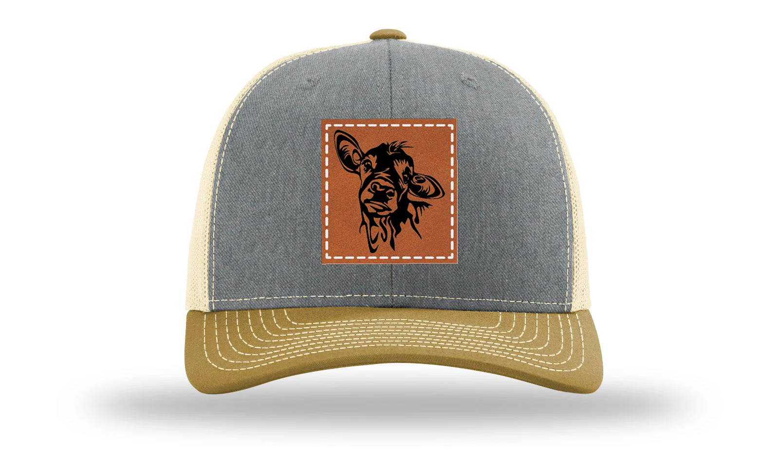 Cow Leather Patch Richardson 112 Hat - Image 37
