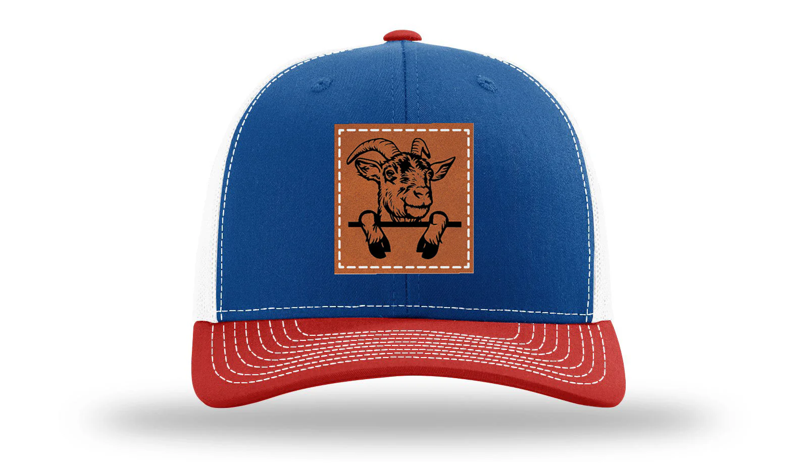 Goat Leather Patch Richardson 112 Hat - Image 42