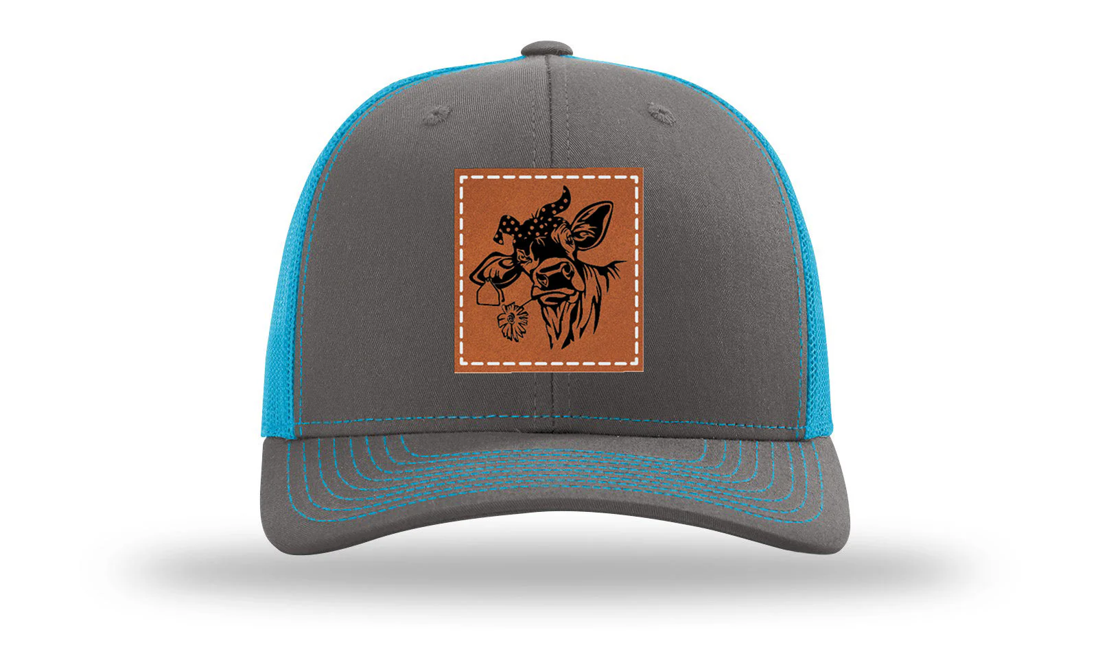 Sassy Cow with Bandana Leather Patch Richardson 112 Hat - Image 14