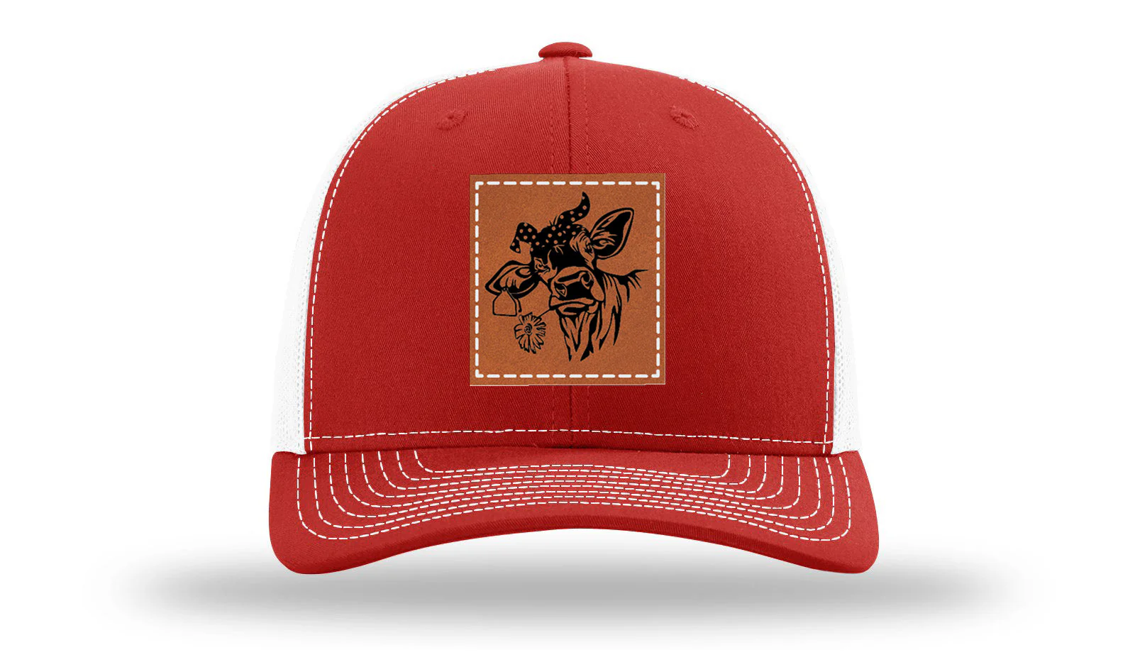 Sassy Cow with Bandana Leather Patch Richardson 112 Hat - Image 31