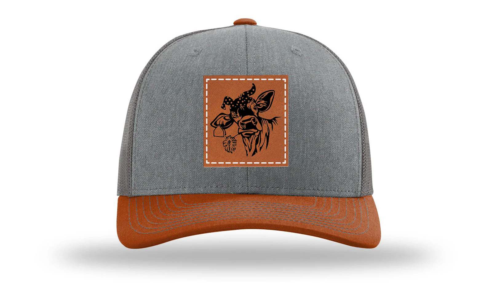 Sassy Cow with Bandana Leather Patch Richardson 112 Hat - Image 39