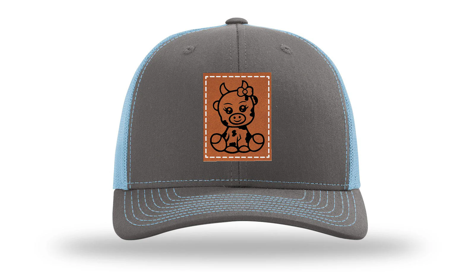 Baby Cow Leather Patch Richardson 112 Hat - Image 12