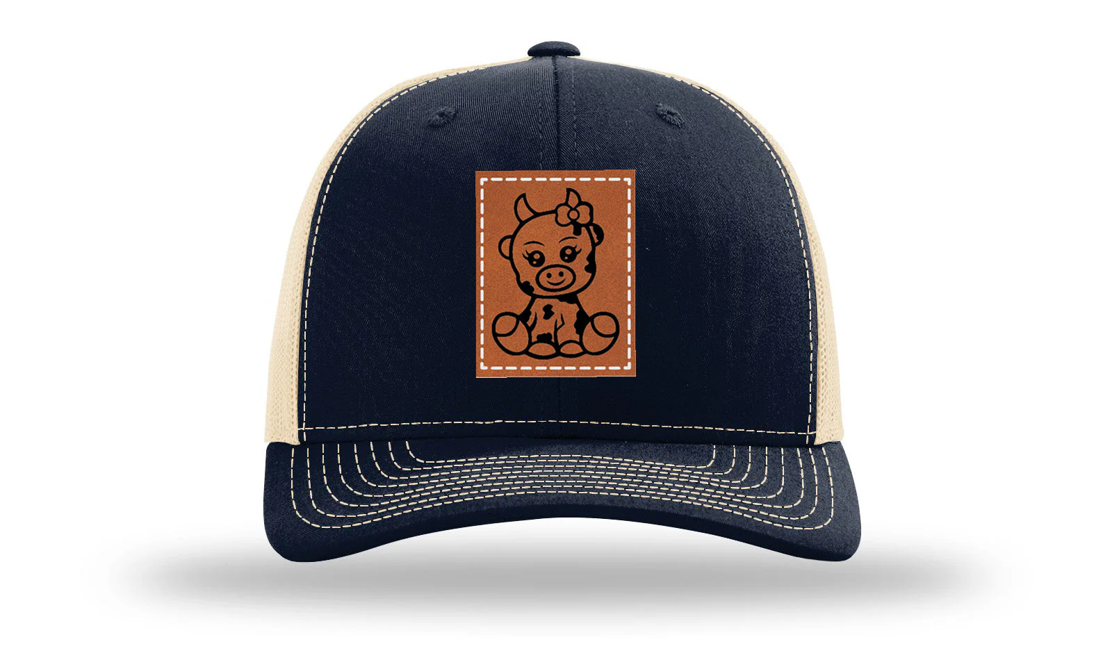 Baby Cow Leather Patch Richardson 112 Hat - Image 28
