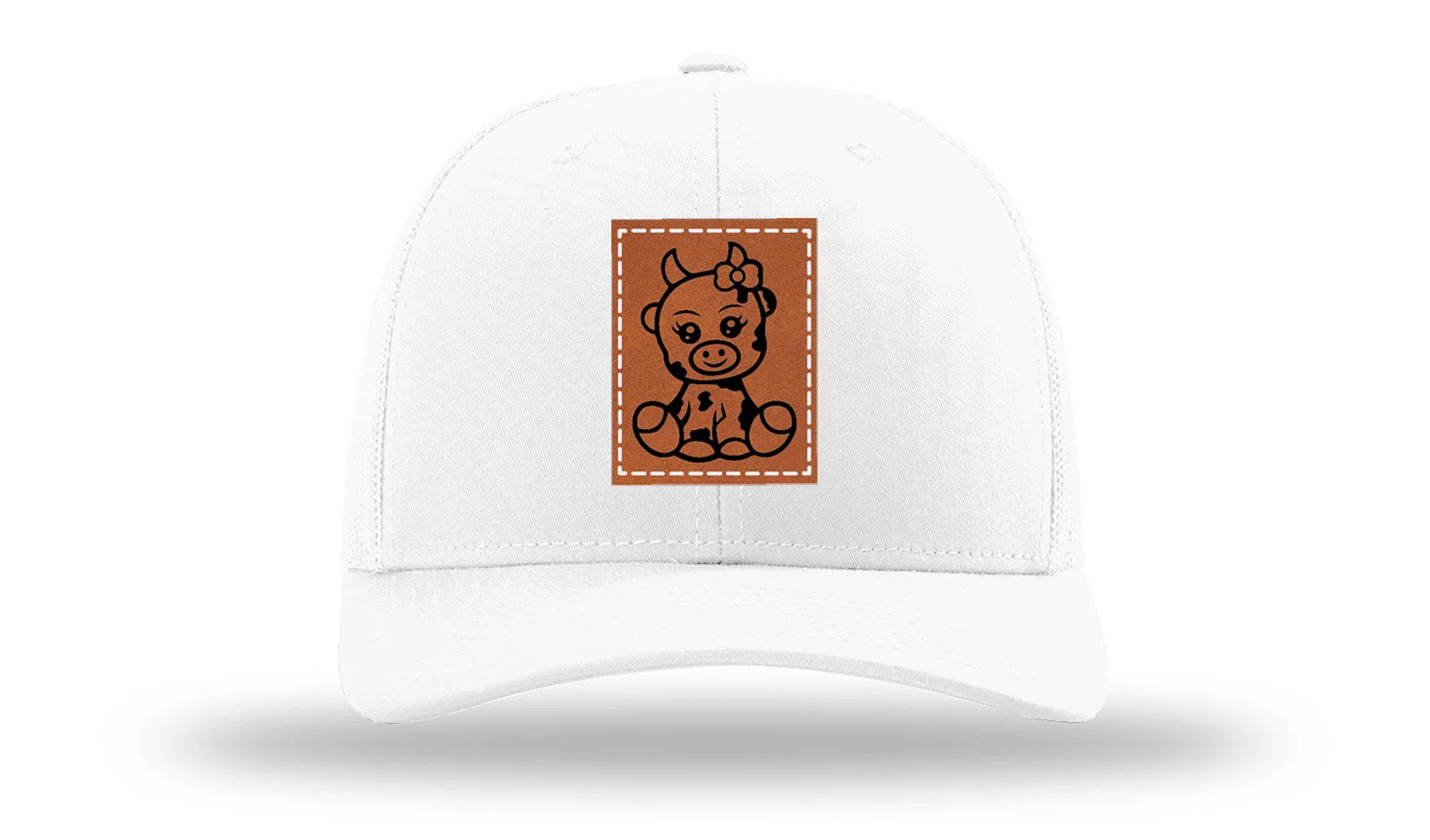 Chicken Leather Patch Richardson 112 Hat - Image 5