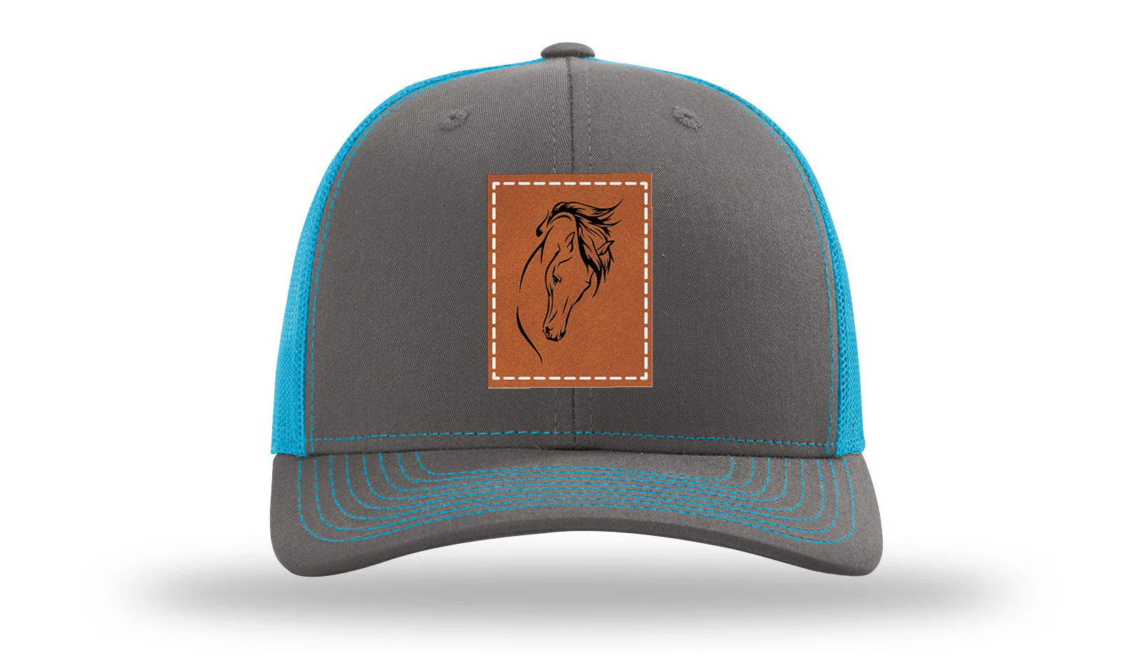 Horse 2 Leather Patch Richardson 112 Hat - Image 14