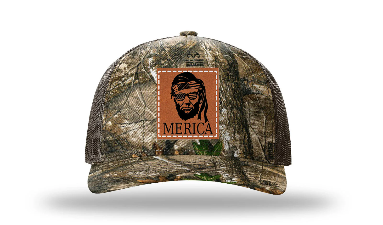 Abe Merica Leather Patch Richardson 112PFP Hat - Image 13